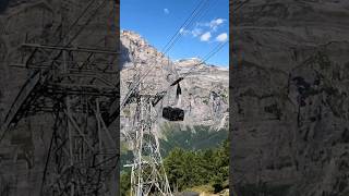 Chasing a cable car in Switzerland fpv drone Switzerland cablecar [upl. by Vito]