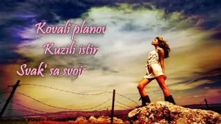 PARNI VALJAK Zastave lyrics [upl. by Einnod]