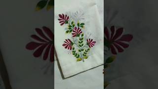 Fabric painting on cloth mekhela sadorshorts ytshortsviral ujjalahandmadejourney [upl. by Ivatts780]