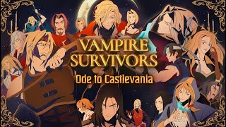 Vampire Survivors Ode to Castlevania  Happy Halloween [upl. by Doughman]