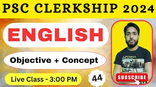 🎯English Class For PSC ClerkshipWBCSSSC  Infinity Solution [upl. by Eikcim]