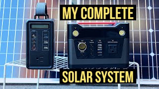 My Complete Small Solar Power System [upl. by Amelina]