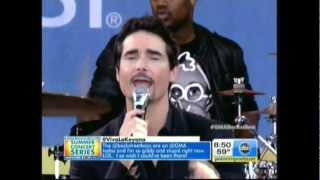 Backstreet Boys on GMA [upl. by Nibbs]