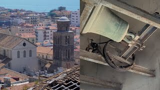 Campane della Cattedrale di Salerno  Distesa sesta campana [upl. by Ainwat987]