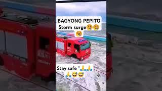 BAGYONG PEPITO STORM SURGE CANTANDUANES [upl. by Wahlstrom499]