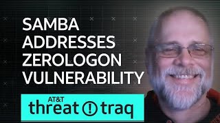 Samba Addresses Zerologon Vulnerability ATampT ThreatTraq [upl. by Zadoc]