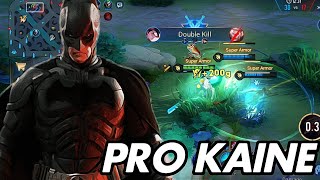 AoV  KAINE PRO GAMEPLAY  ARENA OF VALOR [upl. by Ydnerb]