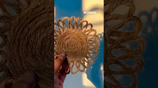 DIY Aesthetic coasters from cardboard ❤️Best out of waste DIY✨ DIY coasters coasterdiy [upl. by Ahcmis]