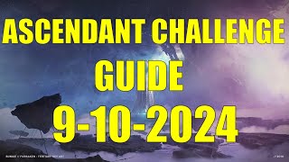 Destiny 2  Ascendant Challenge Guide and Location 9102024 [upl. by Katy]