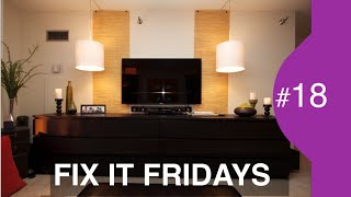 Small Apartment Decorating Ideas  Interior Design  Fix It Friday 18 [upl. by Apur]