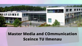 TU Ilmenau  Media and Communication Science  Student Expereince [upl. by Dumas635]