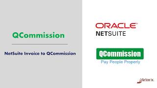 NetSuite Invoice to QCommission [upl. by Lorelie]