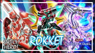 PURE ROKKET DRAGONLINK RANKED COMBO GAMEPLAY YuGiOh Master Duel dragonlink masterduel rokket [upl. by Gough]