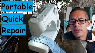 Actual Repair singer portable sewing machine [upl. by Schaaff]