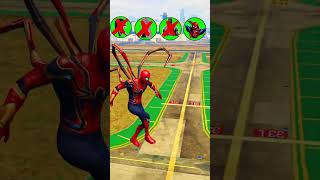 gta5 venom spiderman spiderwoman batman simpapa تحدي النار المذهل [upl. by Immij492]