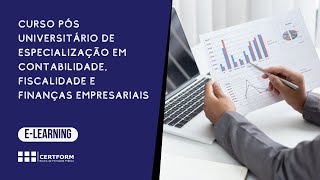 🔆AGOSTO 24 Curso Pós Universitário Especialização Contabilidade Fiscalidade Finanças Empresariais [upl. by Amanda674]