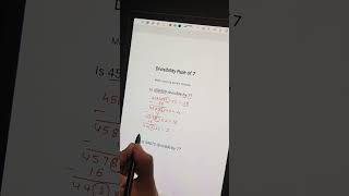 Divisibility Rule of 7 [upl. by Stovall]