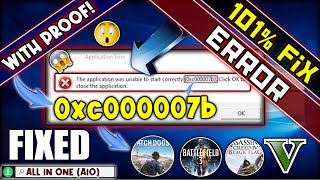 How To Fix 0xc000007b error In Windows 108187   Best Method    101  Solved  TechWithSaad [upl. by Shivers203]