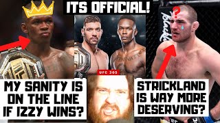 My Sanity Is On The Line For Du Plessis vs Adesanya At UFC 305 MMA News Reaction amp Prediction [upl. by Hanus572]