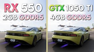 RX 550 vs GTX 1050 Ti [upl. by Zohar]