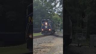 Piedmont Train P075 Arriving at the Cary Station [upl. by Maffei]