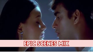 रहना है तेरे दिल में  Epic Scenes Mix  Part 2 [upl. by Jacoby]