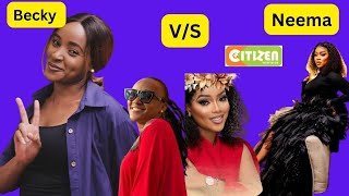 Neema VS Becky Actors  Citizen TV  Fashion Sense  You will be shocked Neematoday [upl. by Eixirt]