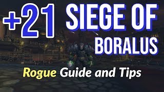 Siege of Boralus 21 Mythic Plus Guide Subtlety Rogue POV [upl. by Ilagam325]