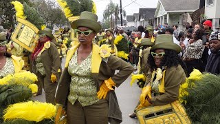 New Orleans Second Line  Lady amp Men Buck Jumpers 2023 [upl. by Sybille]