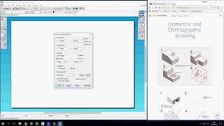 Techsoft 2D  Drawing in Isometric  Set up [upl. by Anav497]