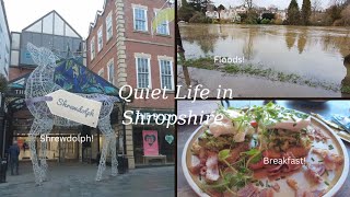 Quiet life in Shropshire  New Years Eve and Floods [upl. by Emad]