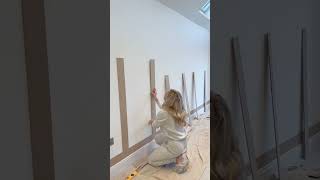 Complete DIY wall panelling transformation with Roomix [upl. by Atima567]