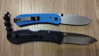 Knafs Lander vs KABAR Dozier size comparison [upl. by Guise]