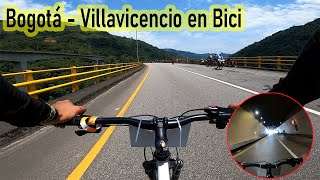 BOGOTÁ a VILLAVICENCIO en Bicicleta 5ta travesía Bogotá Villavicencio [upl. by Orfurd868]