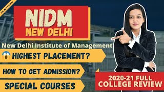 NDIM New Delhi  Admission 2021  Courses  Fees Structure  Placements Details  Worth it [upl. by Moss351]