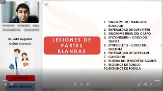 LESIONES DE PARTES BLANDAS  TRAUMATOLOGÍA  VILLAMEDIC [upl. by Minta]