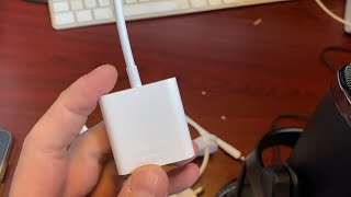 Hoe een usb microfoon aansluiten op iPhone [upl. by Mathew]