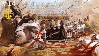 Medieval 2 Total War Stainless Steel 64 Odc14 Królestwo Jerozolimy Przygotowania do zajęcia Bagdadu [upl. by Isoais]