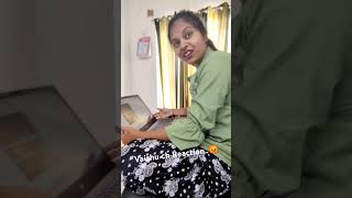 Vaishu ch Reaction 😡😂😄 viralvideo trending comedy music youtubevideo subscriber [upl. by Trepur867]