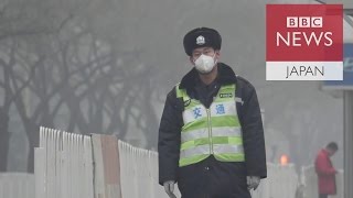 中国で再び大気汚染「赤色警報」 PM25濃度は東京の何倍？ [upl. by Ajit]