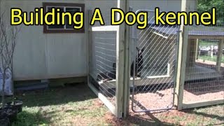 Building a dog kennel [upl. by Sucramad]