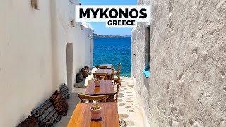 Mykonos Greece 🇬🇷  A White Heaven  4K 60fps HDR Walking Tour [upl. by Isbella340]