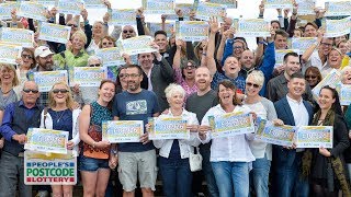 PostcodeMillions Winners  BN3 5QF in Hove on 29072017  Peoples Postcode Lottery [upl. by Glenine838]