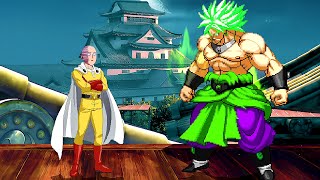 Saitama Vs Broly  OnePunchSeries [upl. by Bartley832]