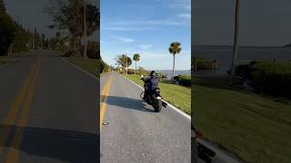 Tropical Trail Merritt Island this morning and Mrs DBM on her Indian Chief Bobber Dark Horse [upl. by Ainehs]