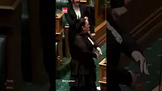 Māori MPs Protest with Haka in New Zealand Parliament [upl. by Florance714]