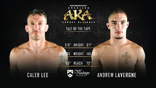 AKA 37 Bout 3 Andrew Lavergne vs Caleb Lee [upl. by Akessej293]