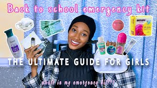 BACK TO SCHOOL EMERGENCY KIT 2024  what you actually need [upl. by Asirram]