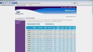 MyAccount RegistrationView Accounts [upl. by Lucille]