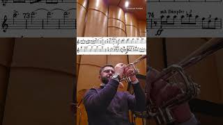 Two Trumpet Excerpts from Ein Heldeleben Strauss  Daniel Leal [upl. by Yneffit713]